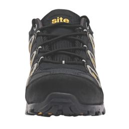Site Mercury Size 11  Black   Steel Toe Cap Safety Trainers