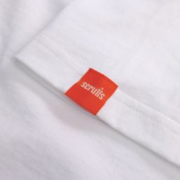 Scruffs Eco Worker Short Sleeve T-Shirt White Small 40" Chest