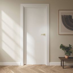 Cooke & Lewis Preder Lever on Rose Door Handles Pair Brushed Brass