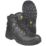 Amblers AS335 Poron XRD Internal Metatarsal Size 11  Black Water-Resistant Steel Toe Cap Safety Boots