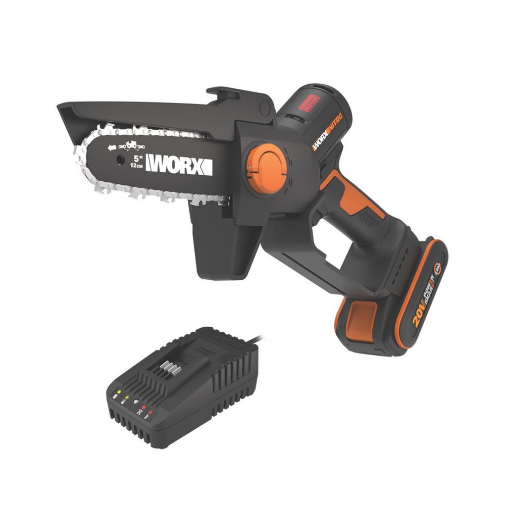 Worx WG325E 20V 1 x 2.0Ah Lithium PowerShare Brushless Cordless