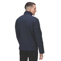 Regatta Honestly Made Softshell  Jacket Navy 3X Large 50" Chest