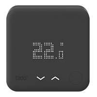 Tado Black Edition Wired Heating Smart Thermostat