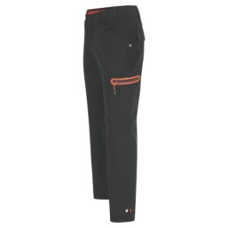 Herock Tornado Zip-Off Leg Trousers Black 30" W 32" L