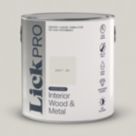 LickPro 2.5Ltr Grey 02 Satin Water-Based Trim Paint