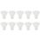 LAP   GU10 LED Light Bulb 345lm 3.6W 10 Pack