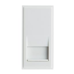 Contactum Media Modular Master Telephone Socket White