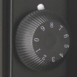 Be Modern Fazer Chrome Switch Control Easy to Install Electric Inset Fire 525mm x 165mm x 590mm