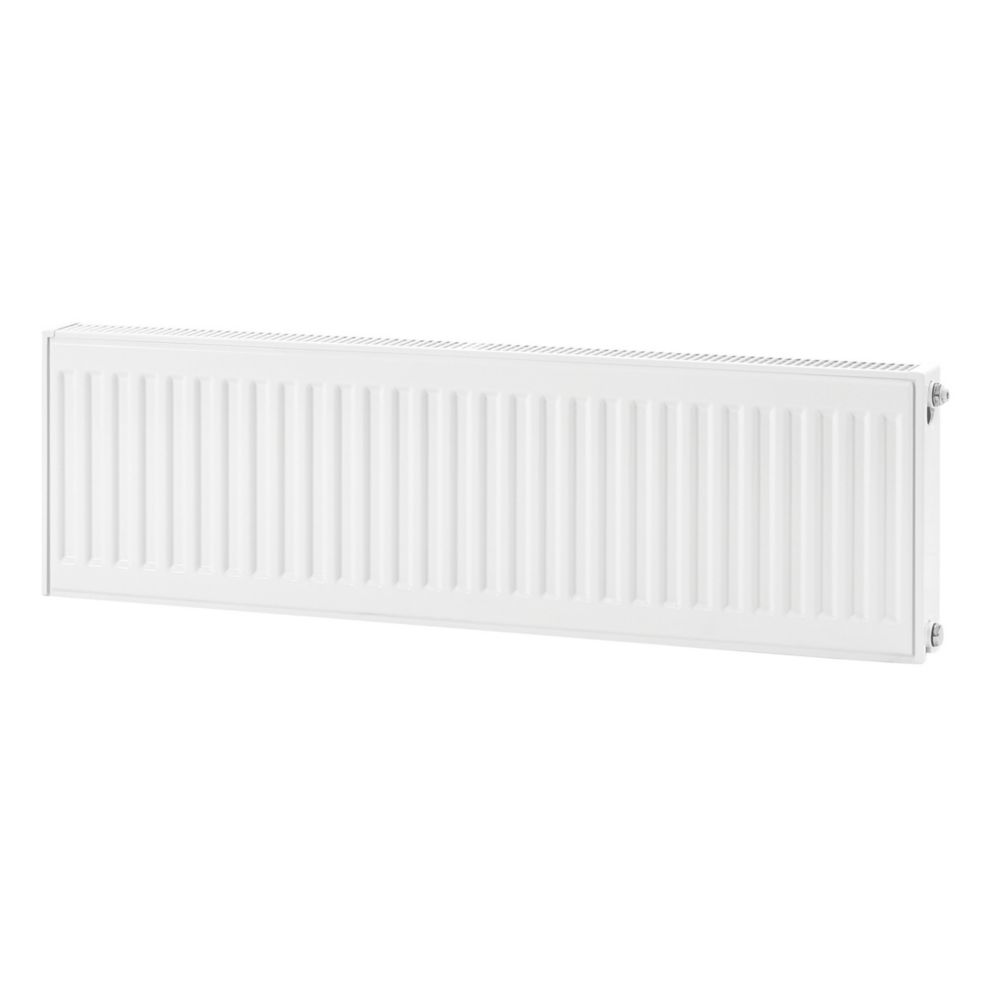 Flomasta 300mm x 1200mm 3102BTU White Type 21 Convector Radiator