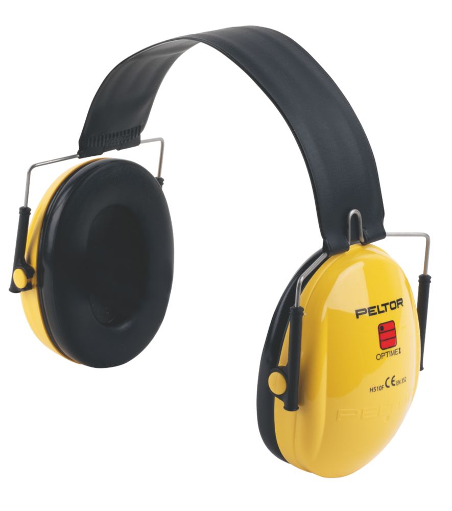 3M Peltor Optime I Folding Ear Defenders 28dB SNR - Screwfix