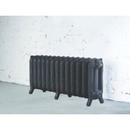 Arroll 470mm x 1074mm 3992BTU Black Cast Iron 3 Column Radiator