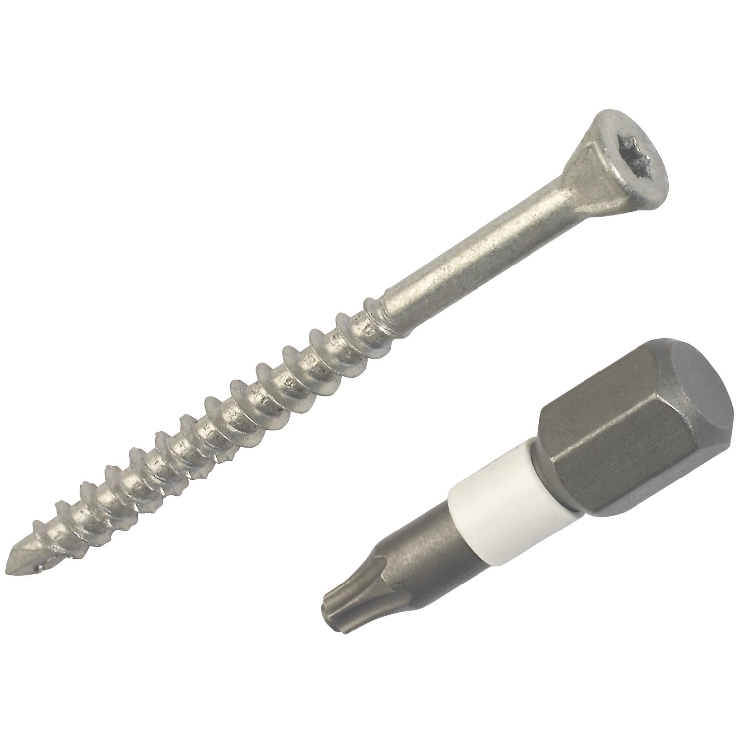 Spax TX Countersunk Self Drilling Solid Wood Flooring Screws 3.5mm x 45mm 500 Pack (1873X)
