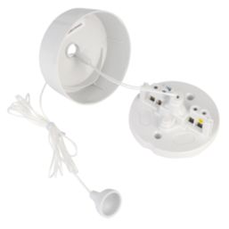 Hager Sollysta WMCS12 6A 2-Way Ceiling Switch White