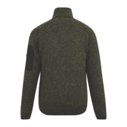 Regatta Newhill Full Zip Fleece Dark Khaki Small 39.3" Chest
