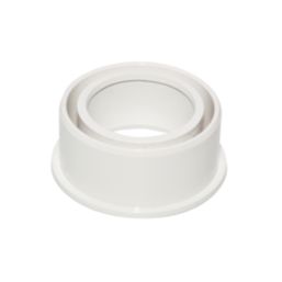 FloPlast Solvent Soil Boss Adaptor White 40mm