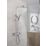 Bristan Craze2 HP/Combi Flexible Exposed Chrome-Plated Thermostatic Bar Mixer Shower with Diverter