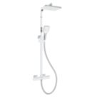 Bristan Craze2 HP/Combi Flexible Exposed Chrome-Plated Thermostatic Bar Mixer Shower with Diverter