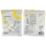 Flomasta  Plastic Push-Fit Reducing Tee 15mm x 15mm x 10mm