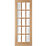 Jeld-Wen  15-Clear Light Unfinished Oak Veneer Wooden Traditional Internal Door 2040mm x 726mm