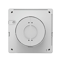 Manrose Quiet Fan X5 Conceal/ QF100HTX5CON 100mm (4") Axial Bathroom Extractor Fan with Humidistat & Timer White 220-240V