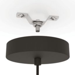 Eglo Romazzina Single Pendant Light Black