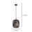 Eglo Romazzina Single Pendant Light Black