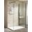 Triton Neo  Frameless Showerwall  Black 1200mm x 2000mm