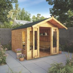Mercia  8' x 10' (Nominal) Apex Timber Summerhouse