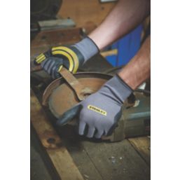 Stanley Razor Gripper Gloves Grey Medium