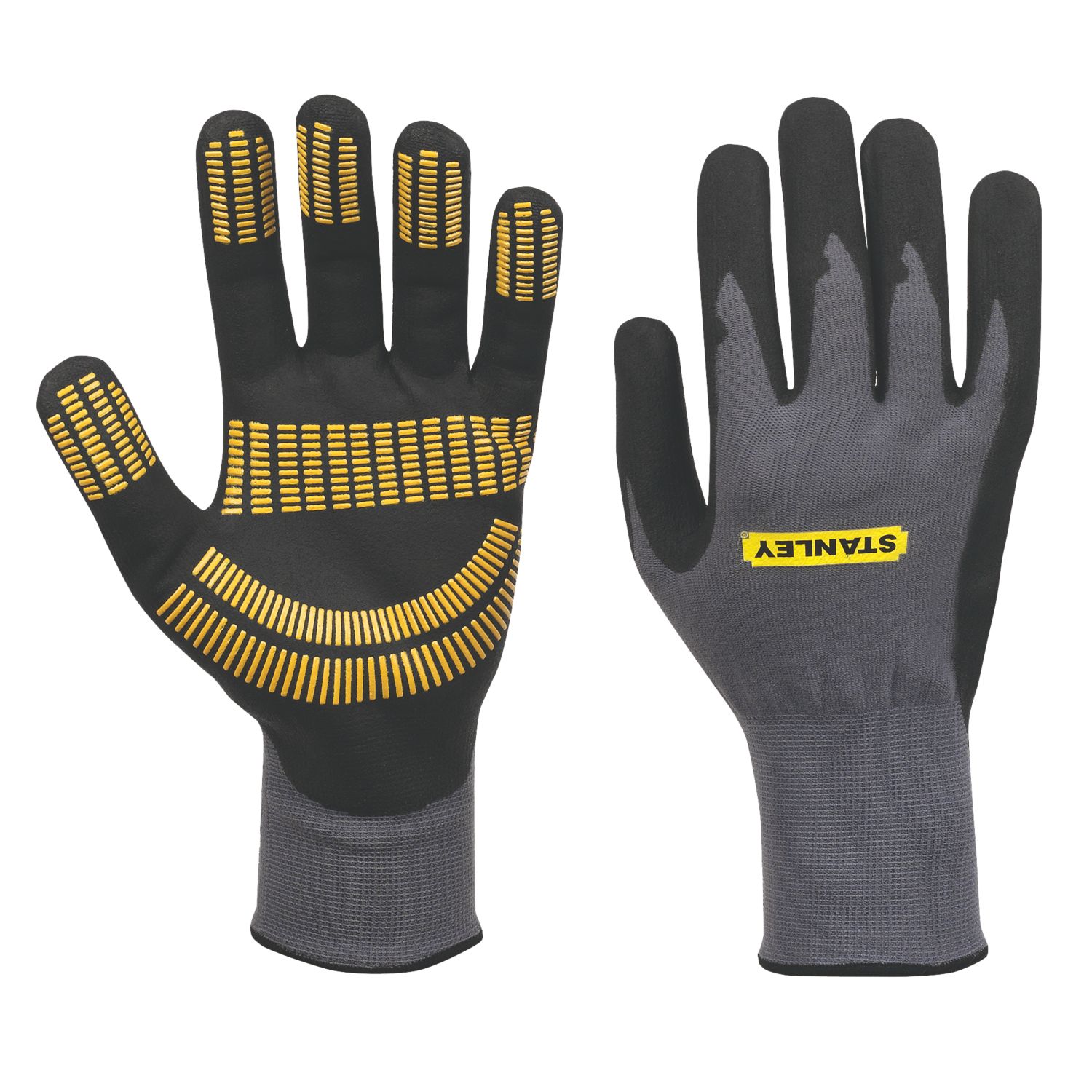 Stanley Razor Gripper Gloves Grey Medium (1884H)