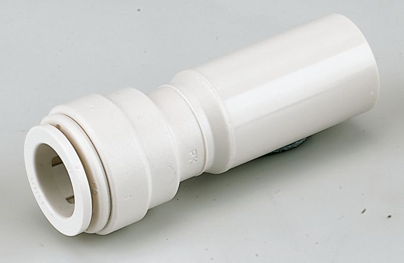 JG Speedfit  Plastic Push-Fit Stem Coupler F 15mm x M 22mm