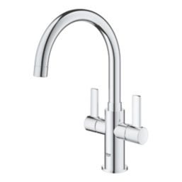 Refurb Grohe Start Twin Lever Mono Mixer Chrome