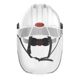 JSP EVOGuard C5-MAX  Electrical Helmet System White / Clear