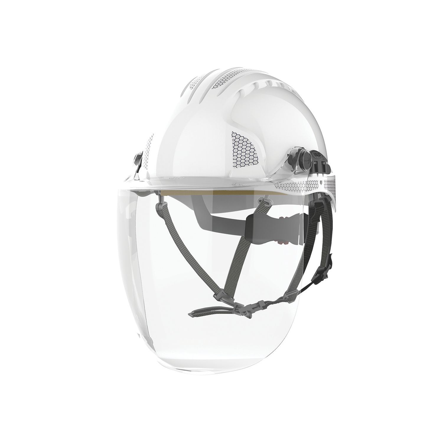 JSP EVOGuard C5-MAX Electrical Helmet System White / Clear (188CE)