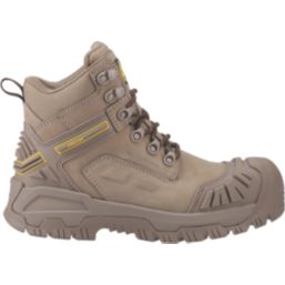Amblers  Size 7 Womens Taupe Waterproof  Safety Boots
