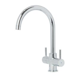 Refurb  Trebbia Dual-Lever Mono Mixer Kitchen Tap Chrome