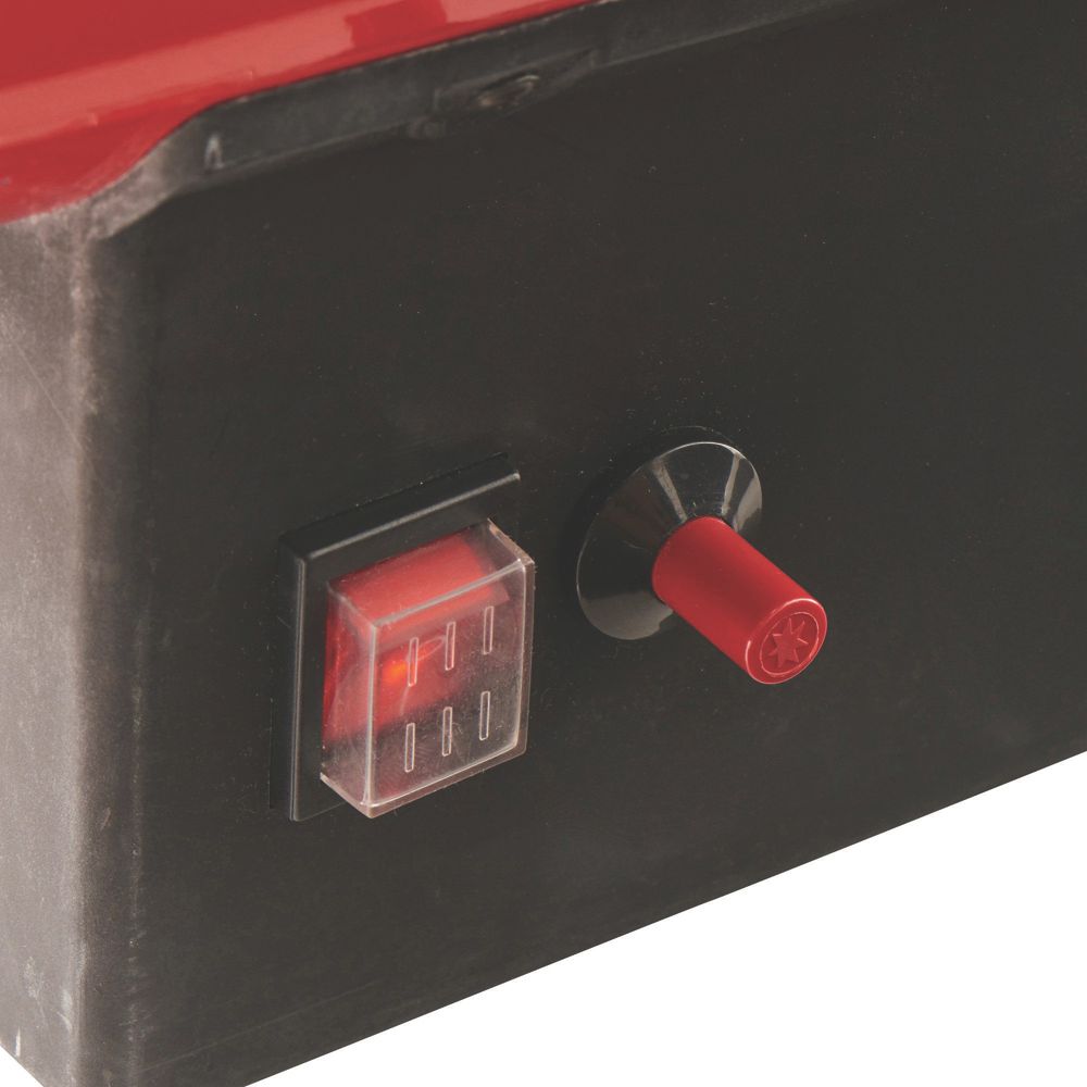 Portable Grey LPG Space Heater 13.3kW Screwfix