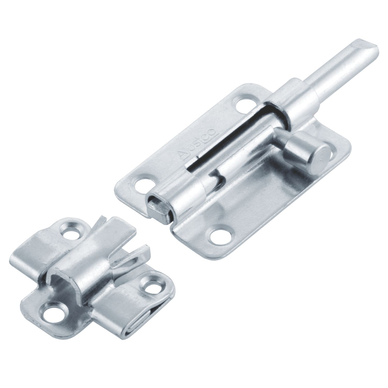 Ajustlock Barrel Bolt Blue Passivated 55mm (188HP)