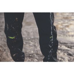 Apache Quebec Waterproof & Breathable  Over Trousers Black Large 36" W 31" L