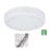 Lexco Pegasi Indoor Maintained or Non-Maintained Emergency Round LED Bulkhead White 19W 1200-1900lm