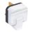 Masterplug Work Power 13A Fused Heavy Duty Plug White