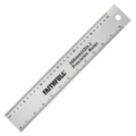Faithfull FAIRULE300 Aluminium Ruler 12" (300mm)