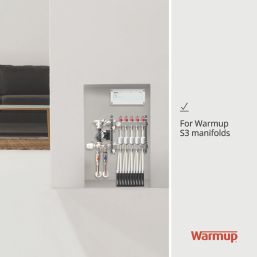 Warmup 3/4" Eurocone to 12 x 1.6mm Pipe Connector Nickel