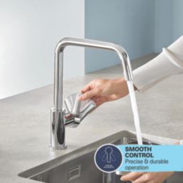 Grohe Start 30631DC0 Single Lever Kitchen Sink Mixer Tap Supersteel