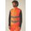 Regatta Hi-Vis Pro Contract Ablaze Softshell Bodywarmer Orange 4X Large 59.4" Chest