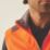 Regatta Hi-Vis Pro Contract Ablaze Softshell Bodywarmer Orange 4X Large 59.4" Chest