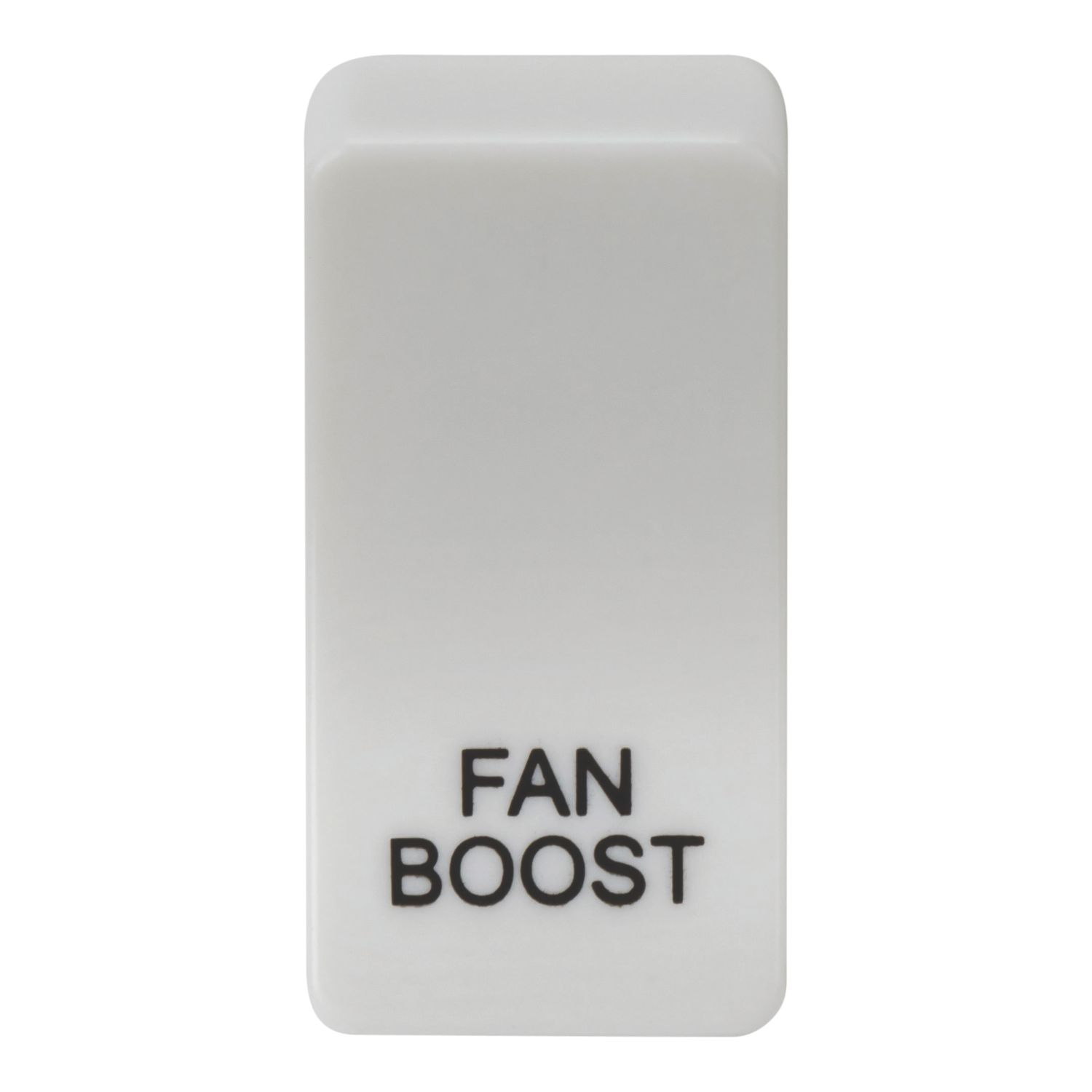 Knightsbridge 'FAN BOOST' Switch Cover White (189CR)