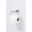 Bristan Square Toilet Roll Holder Chrome-Plated