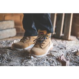 Scruffs Ridge Size 9  Tan  Steel Toe Cap Safety Boots