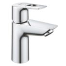Grohe Start Loop  Chrome 147mm Cloakroom Lever Mono Basin Mixer Tap  With Clicker Waste